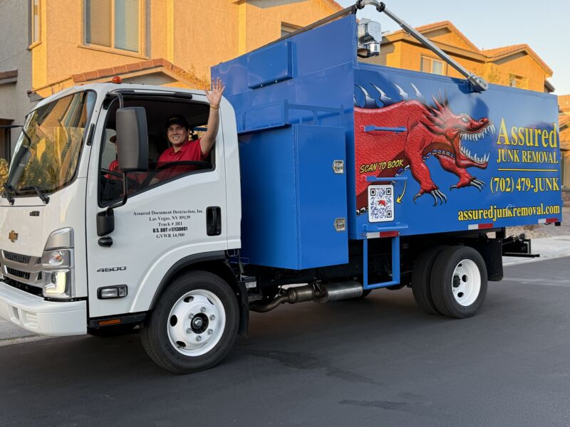 Happy Assured Junk Employee